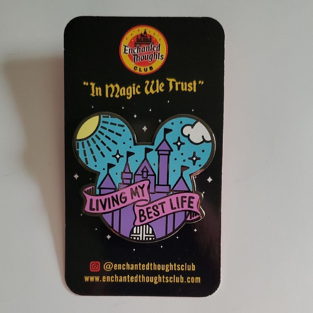 Enchanted Thoughts Club Magic Castle Pin